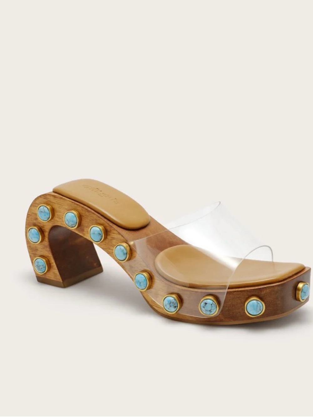 CULT GAIA Devora Sandal in Clear - Picture 3 of 17